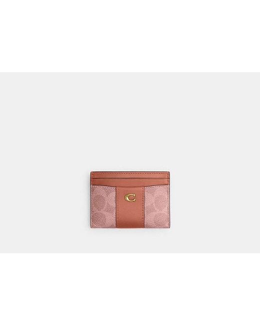 COACH Black Essential Card Case