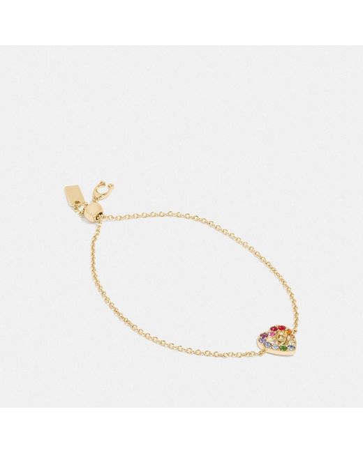 coach pave bracelet