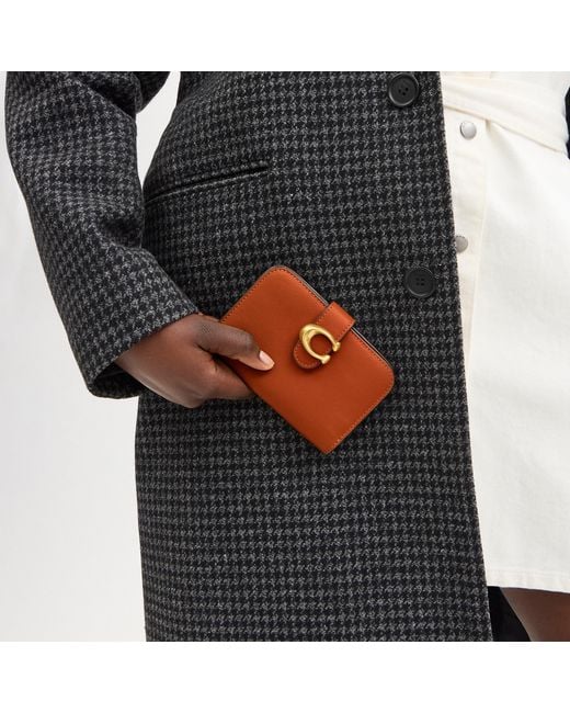 COACH Brown Tabby Wallet