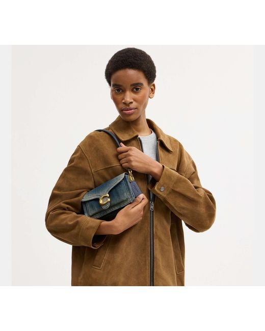 COACH Black Tabby Shoulder Bag 20