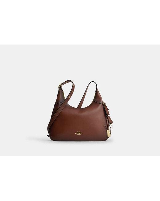 COACH Brown Ella Shoulder Bag