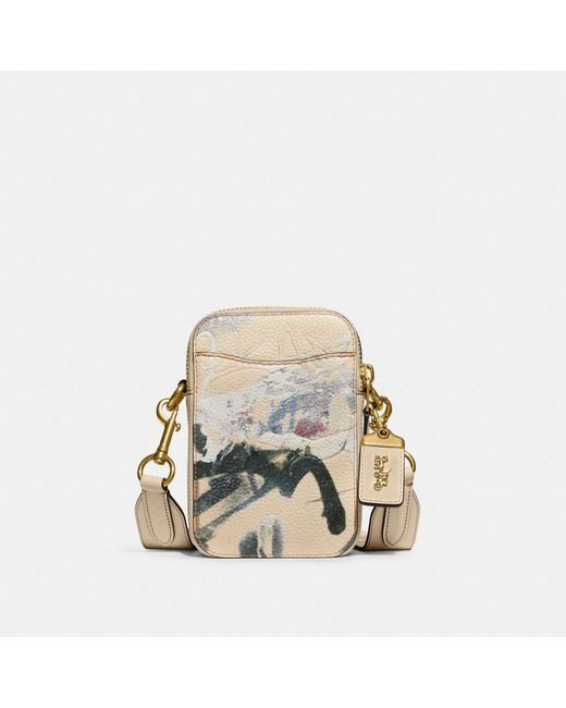 COACH Leather X Mint + Serf Rogue Crossbody 12 in Natural for Men | Lyst