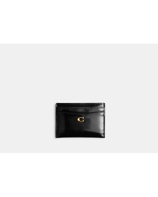 COACH Black Essential Card Case