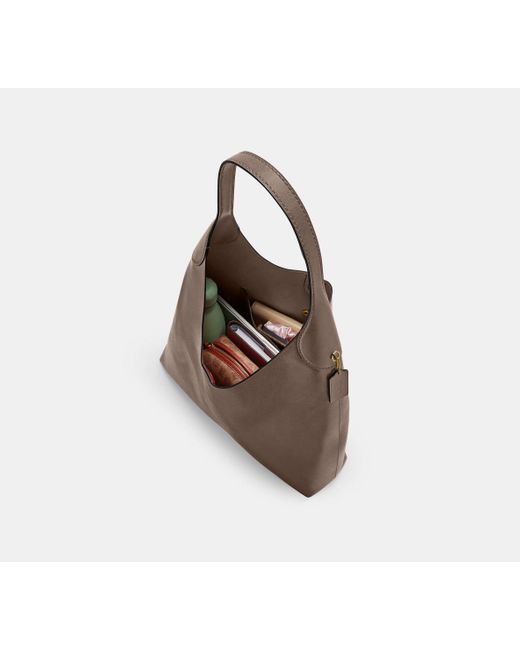 Borsa A Tracolla Brooklyn 39 di COACH in Brown
