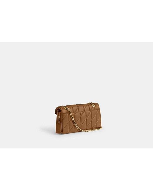 COACH Black Tabby Shoulder Bag 26 With Pillow Quilting
