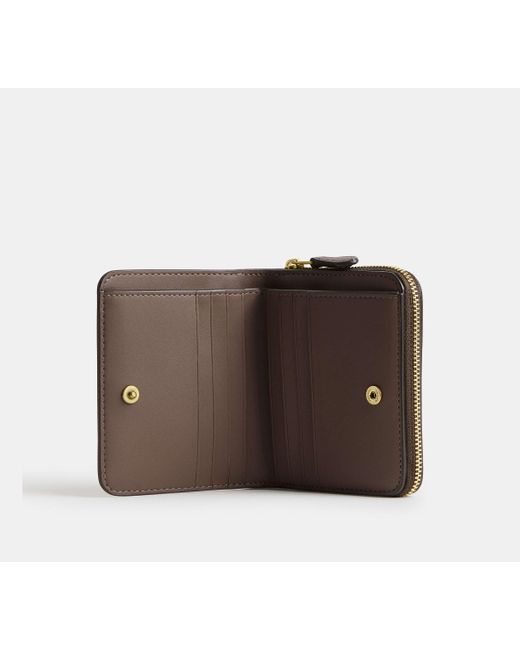 COACH Brown New York Billfold Wallet
