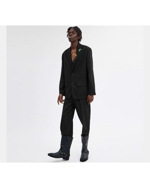 COACH Black Tailoring Blazer for men