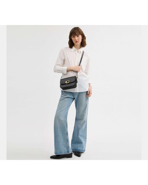 COACH Black Sage Shoulder Bag