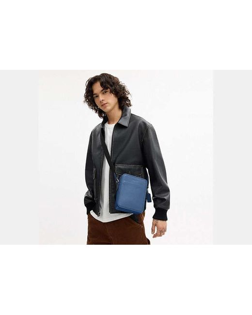 COACH Blue Sullivan Crossbody Bag for men
