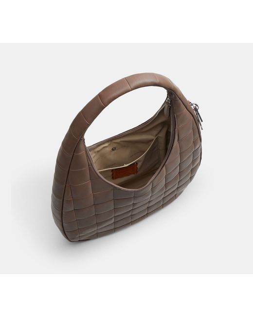 COACH Black Alter/Ego Large Crescent Shoulder Bag