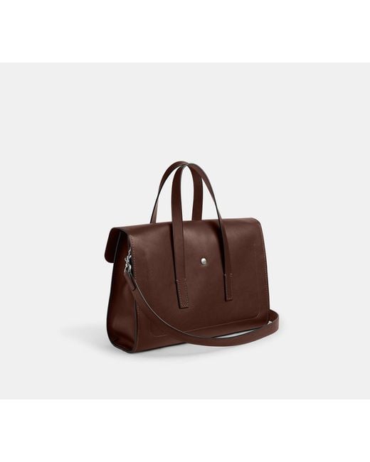 COACH Brown Flatiron Portfolio for men