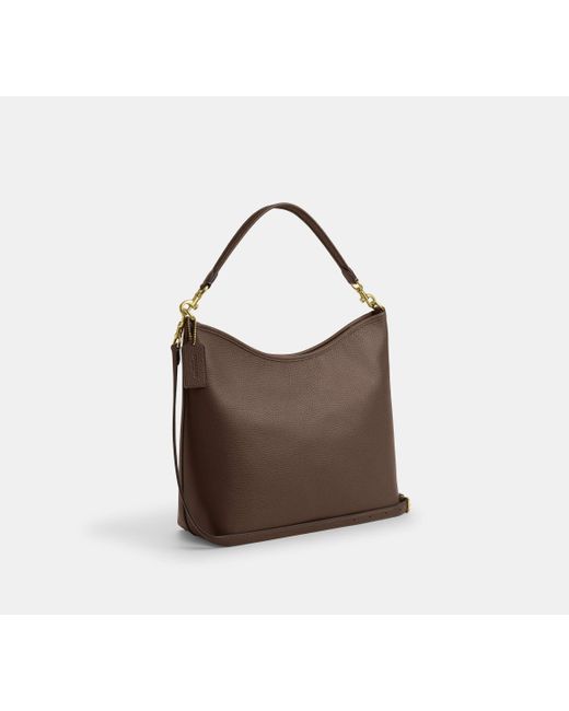 Borsa A Tracolla Grande Laurel di COACH in Black