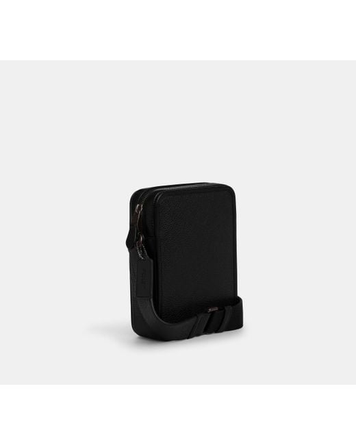 Borsa A Tracolla Sullivan di COACH in Black da Uomo