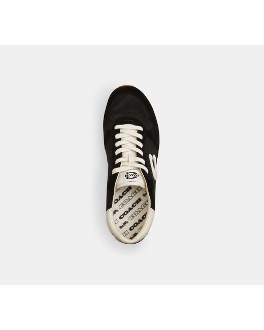 COACH Black Retro Runner for men