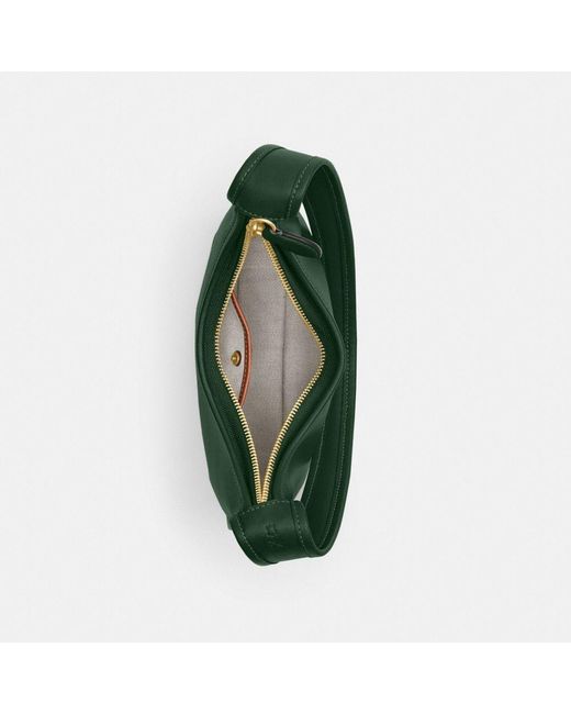 COACH Green Curve Zip Bag
