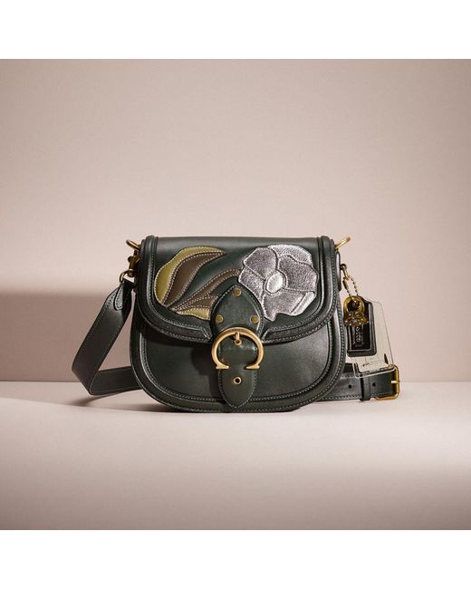 COACH Multicolor Upcrafted Beat Saddle Bag