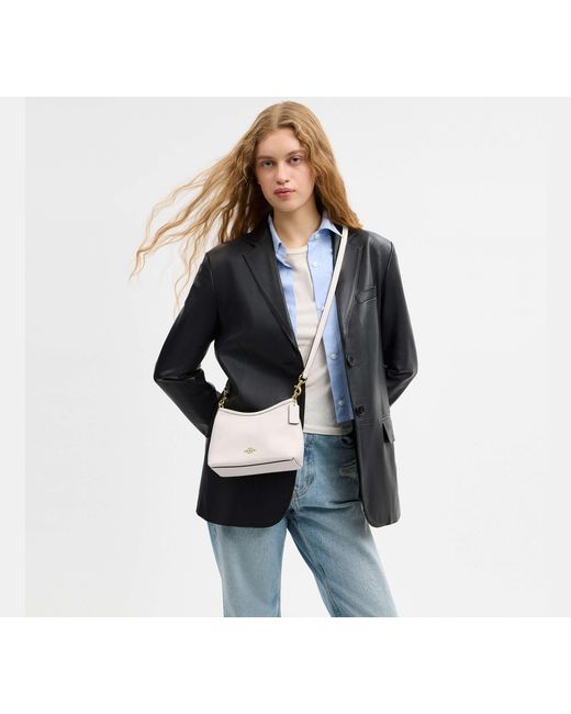 COACH Black Laurel Small Shoulder Bag
