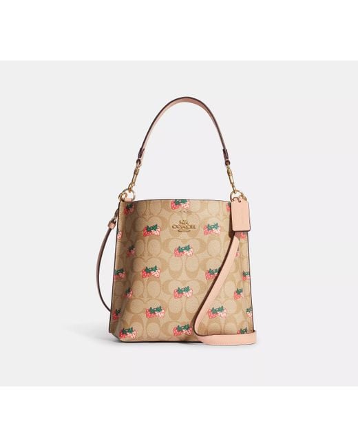 COACH Natural Mollie Bucket Bag 22