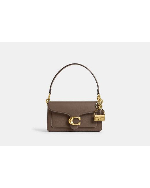 COACH Black Tabby Bag Charm