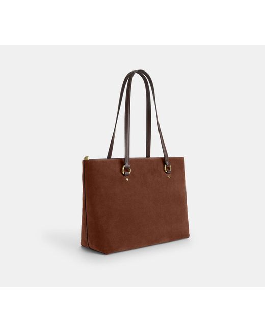 COACH Black Station Tote Bag
