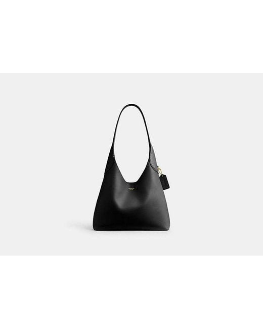 Borsa A Tracolla Brooklyn 28 di COACH in Black