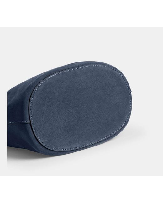 Borsa A Secchiello Bleecker di COACH in Blue