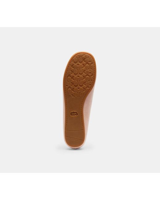 COACH Black Houston Ballet Flat