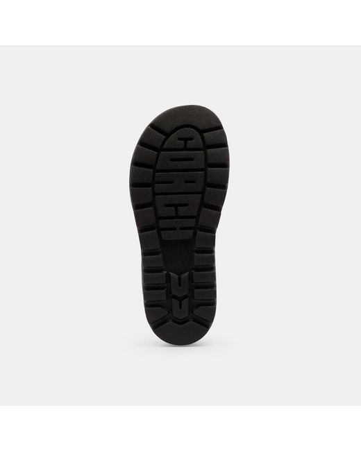 COACH Black Brynn Sandal