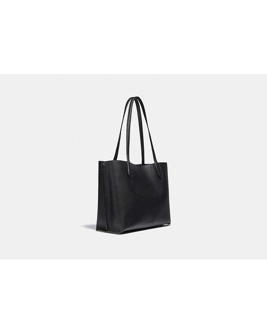COACH Black Willow Tote Bag