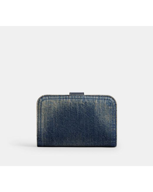 COACH Blue Tabby Wallet