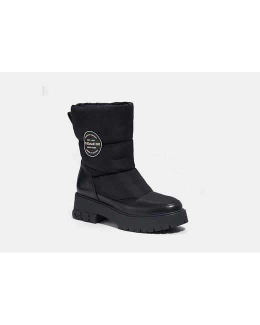 COACH Rya Boot in Black Lyst UK