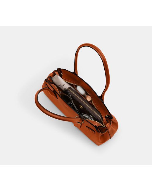 COACH Black Empire Carryall Bag 34