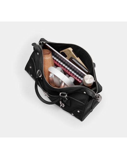 COACH Black Rhyder Satchel Bag 38