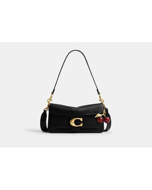 COACH Black Soft Tabby 26