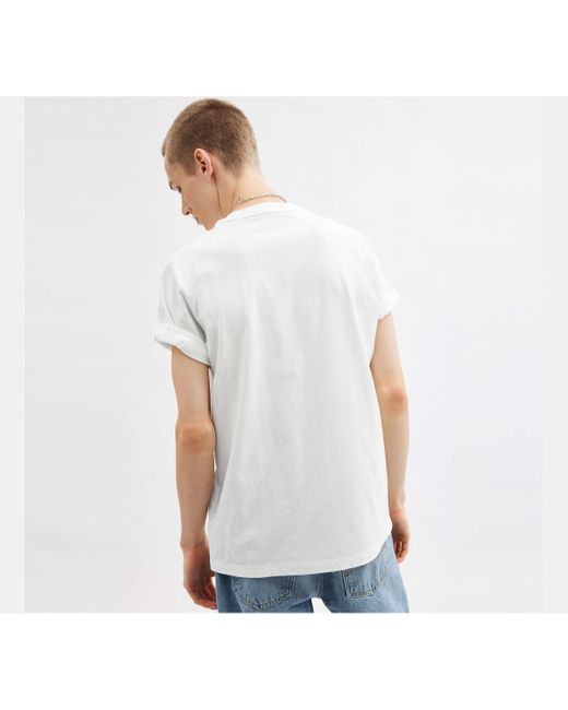 COACH White Signature Square T Shirt for men