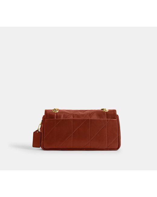 COACH Brown Tabby Shoulder Bag 26 With Quilting