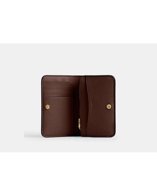 COACH Brown Slim Cardholder
