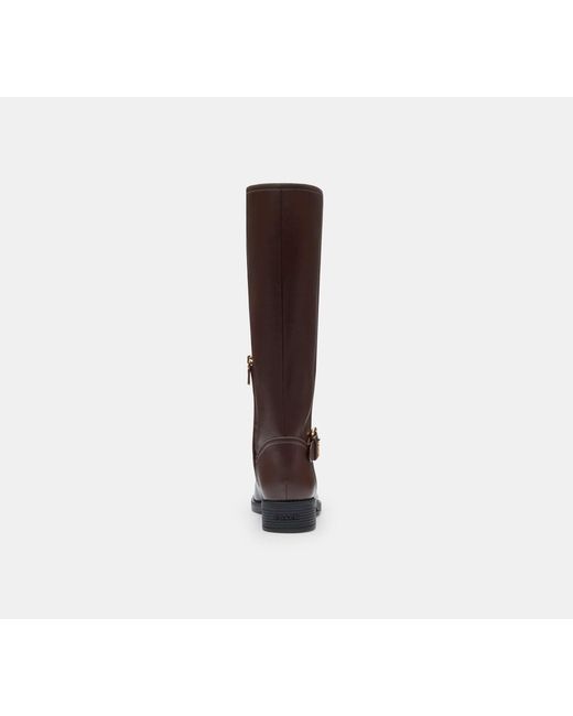 COACH Black Riding Boot