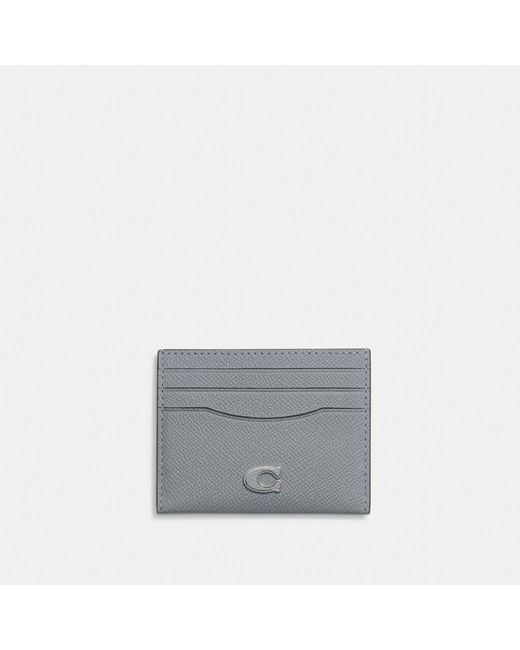 COACH Gray Card Case