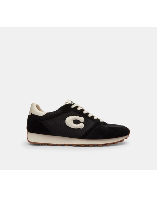 COACH Black Retro Runner for men