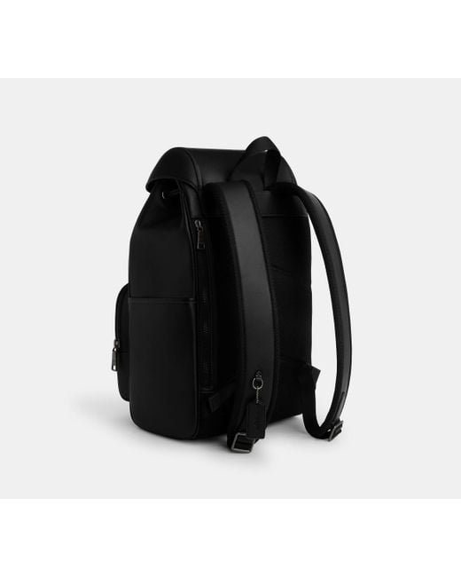 COACH Racer Backpack in Black for Men Lyst UK