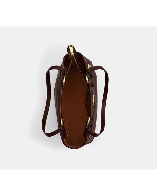 COACH Brown Easton Tote Bag