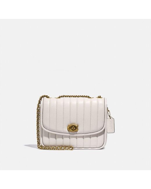 Bolso de hombro madison con acolchado Coach Outlet de color Multicolor