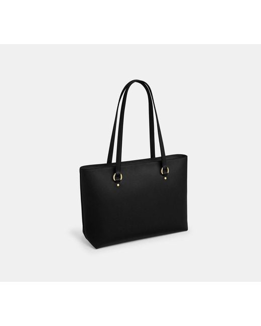 COACH Black Station Tote Bag