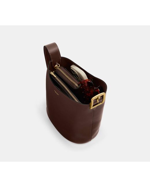 COACH Black Bleecker Bucket Bag 21
