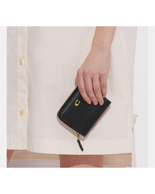 COACH Black Leather Wallet