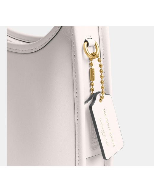COACH Black Curve Zip Bag
