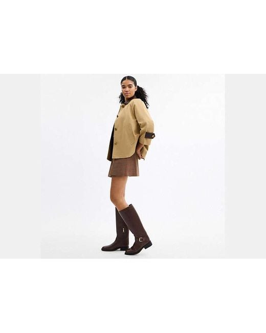 COACH Black Riding Boot