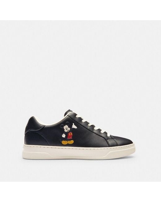 コーチ Disney X Coach High Line Sneaker With Mickey Mouse COACH® | Disney X Coach High Line Sneaker With Mickey Mouse