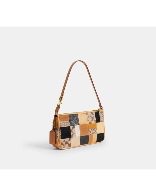 COACH Multicolor Plaza Bag 25 With Patchwork